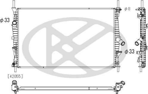 KOYORAD PL323782 - Радіатор, охолодження двигуна autocars.com.ua