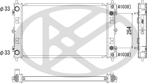 KOYORAD PL331230 - Радіатор, охолодження двигуна autocars.com.ua