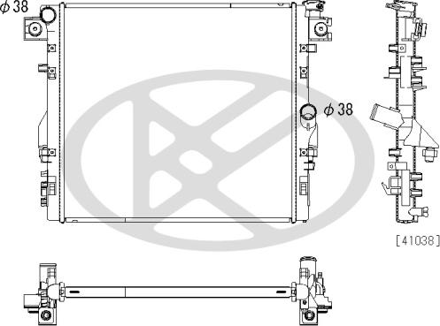 KOYORAD PL333403 - Радіатор, охолодження двигуна autocars.com.ua