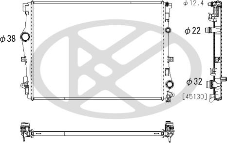 KOYORAD PL413953 - Радіатор, охолодження двигуна autocars.com.ua