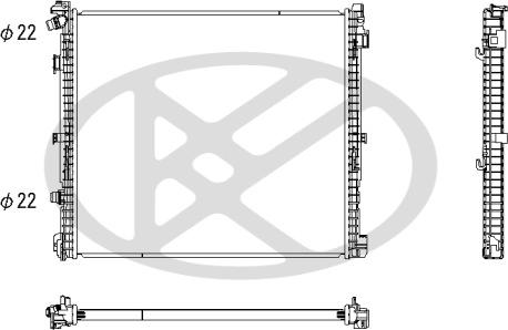 KOYORAD PL423846 - Радіатор, охолодження двигуна autocars.com.ua