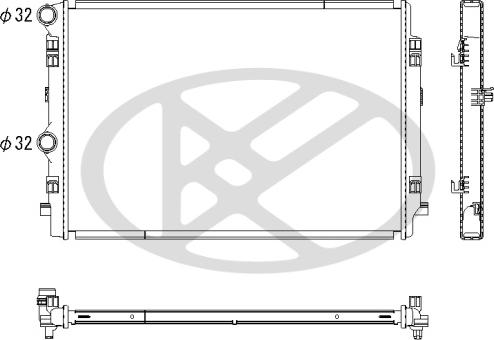 KOYORAD PL443229 - Радіатор, охолодження двигуна autocars.com.ua