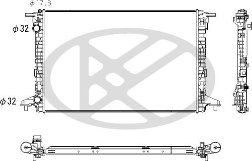 KOYORAD PL443539 - Радіатор, охолодження двигуна autocars.com.ua
