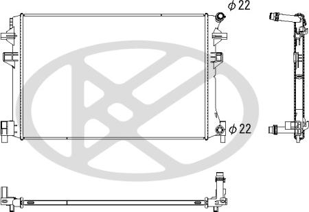 KOYORAD PL443810 - Радіатор, охолодження двигуна autocars.com.ua