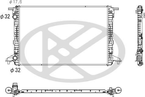 KOYORAD PL443813 - Радіатор, охолодження двигуна autocars.com.ua