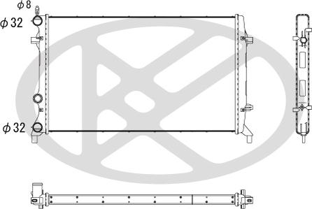 KOYORAD PL452994U06 - Радіатор, охолодження двигуна autocars.com.ua