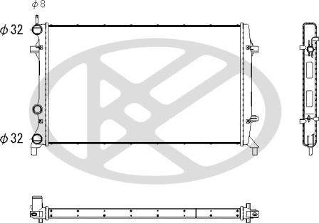 KOYORAD PL452994 - Радіатор, охолодження двигуна autocars.com.ua