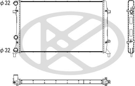 KOYORAD PL452995 - Радіатор, охолодження двигуна autocars.com.ua