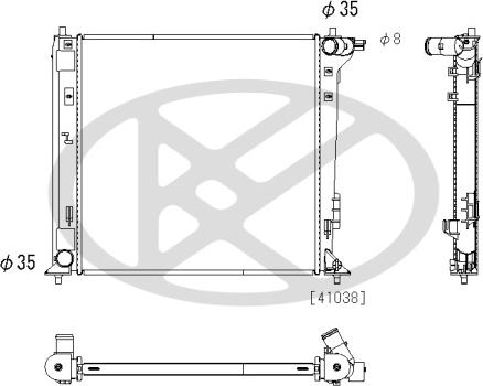 KOYORAD PL813678 - Радіатор, охолодження двигуна autocars.com.ua