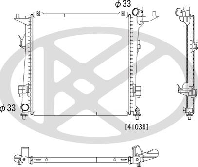 KOYORAD PL822550 - Радіатор, охолодження двигуна autocars.com.ua