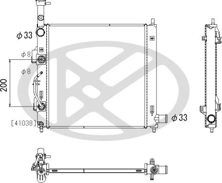 KOYORAD PL823735 - Радіатор, охолодження двигуна autocars.com.ua