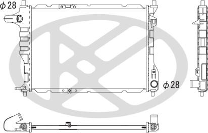 KOYORAD PL842761 - Радіатор, охолодження двигуна autocars.com.ua