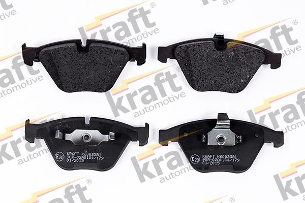 KRAFT AUTOMOTIVE 6002581 - Тормозные колодки, дисковые, комплект avtokuzovplus.com.ua