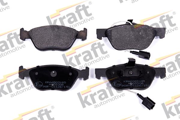 KRAFT AUTOMOTIVE 6003185 - Тормозные колодки, дисковые, комплект avtokuzovplus.com.ua