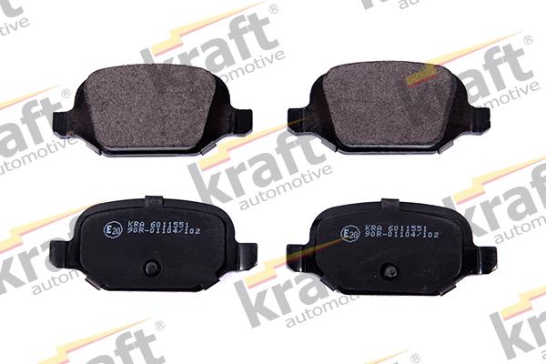 KRAFT AUTOMOTIVE 6011551 - Тормозные колодки, дисковые, комплект avtokuzovplus.com.ua