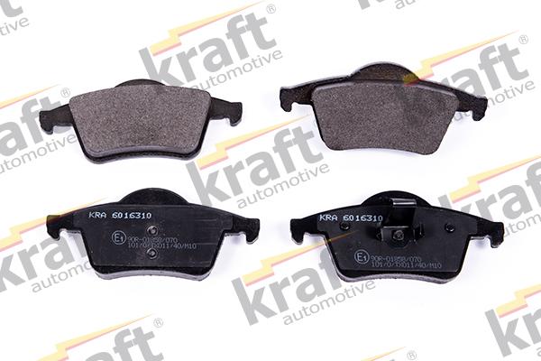 KRAFT AUTOMOTIVE 6016310 - Тормозные колодки, дисковые, комплект avtokuzovplus.com.ua