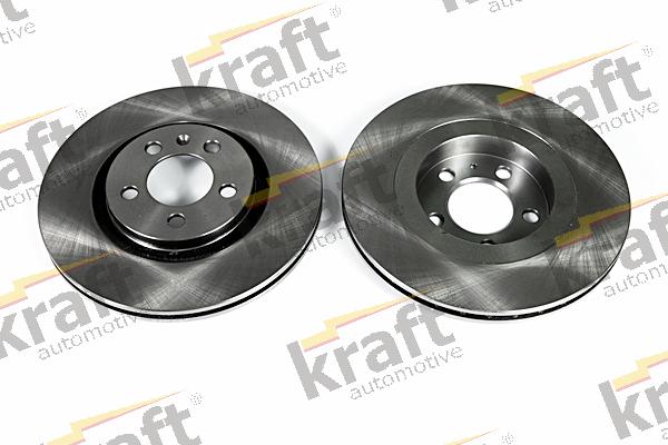 KRAFT AUTOMOTIVE 6046510 - Гальмівний диск autocars.com.ua