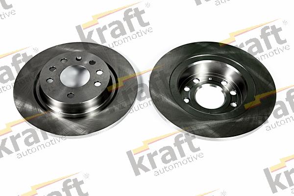 KRAFT AUTOMOTIVE 6051650 - Гальмівний диск autocars.com.ua