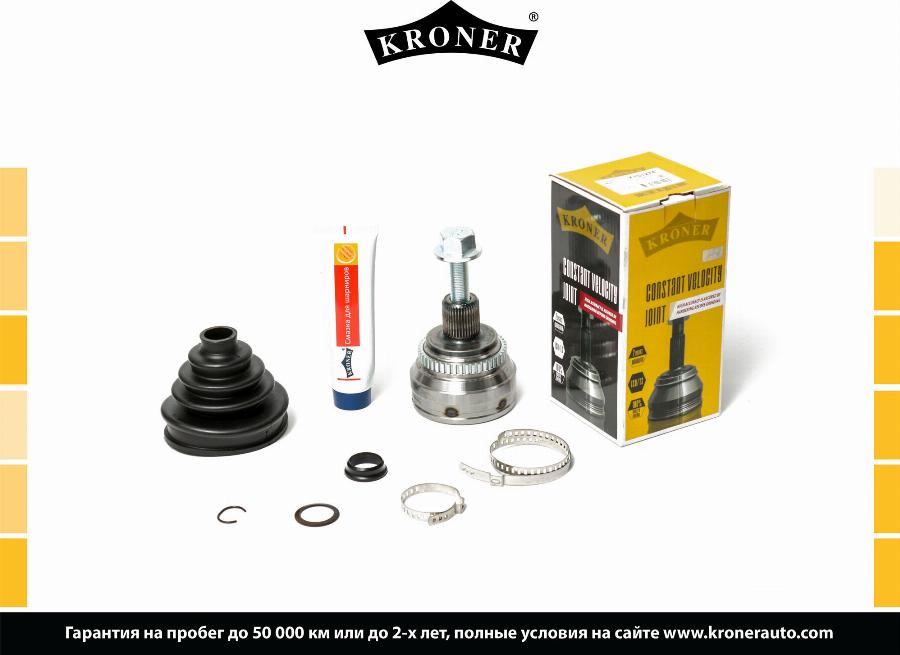 Kroner K101274 - Шарнирный комплект, ШРУС, приводной вал autodnr.net