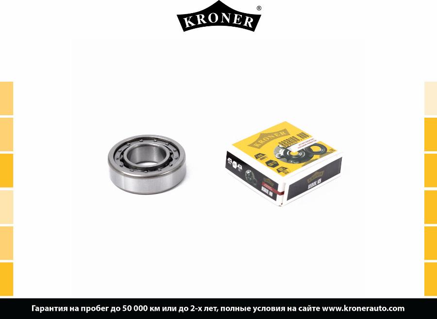 Kroner K153007 - Подшипник, ступенчатая коробка передач autodnr.net