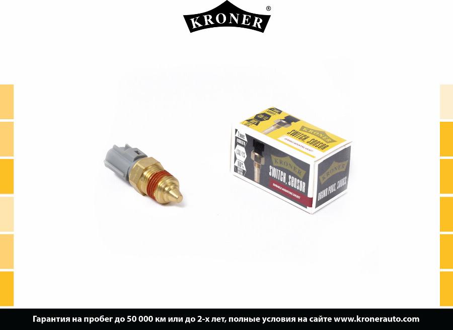 Kroner K204005 - Датчик, температура охолоджуючої рідини autocars.com.ua