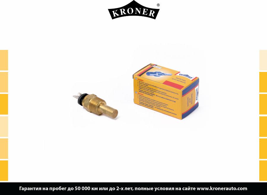 Kroner K204008 - Датчик, температура охолоджуючої рідини autocars.com.ua