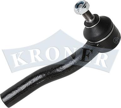 Kroner K301075 - Наконечник рульової тяги, кульовий шарнір autocars.com.ua