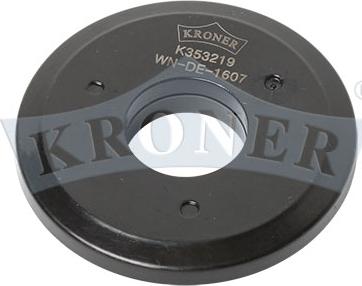 Kroner K353219 - Підшипник кочення, опора стійки амортизатора autocars.com.ua