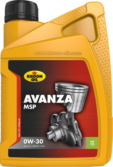 Kroon OIL AvanzaMSP0W30 - Моторное масло avtokuzovplus.com.ua