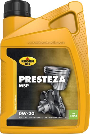 Kroon OIL PRESMSP0W20 - Моторное масло avtokuzovplus.com.ua