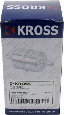 Kross KG03-01151 - Топливный фильтр autodnr.net