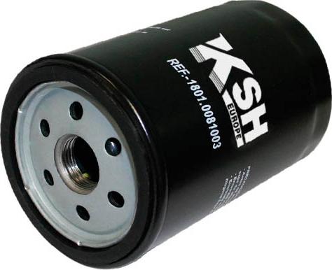 KSH EUROPE 1801.0081003 - Масляний фільтр autocars.com.ua