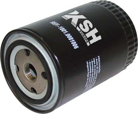 KSH EUROPE 1801.0081006 - Масляний фільтр autocars.com.ua