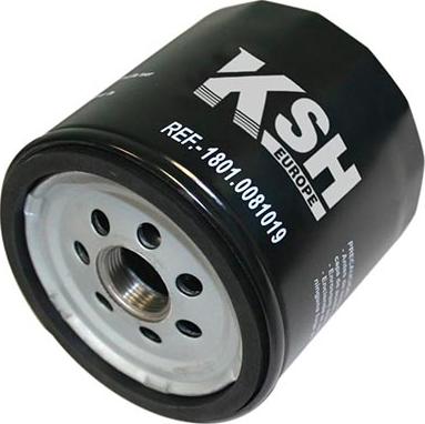 KSH EUROPE 1801.0081019 - Масляний фільтр autocars.com.ua
