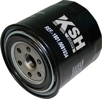 KSH EUROPE 1801.0081034 - Масляний фільтр autocars.com.ua