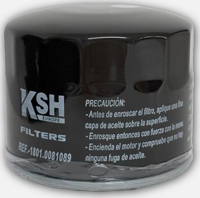 KSH EUROPE 1801.0081089 - Масляний фільтр autocars.com.ua