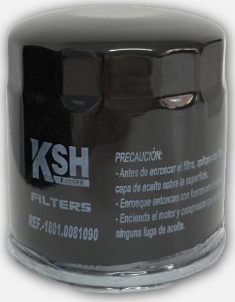KSH EUROPE 1801.0081090 - Масляний фільтр autocars.com.ua