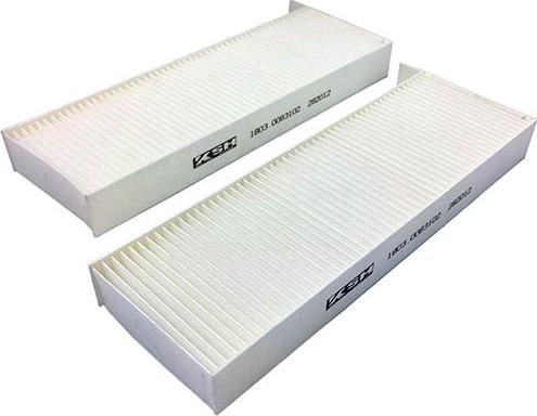 KSH EUROPE 1803.0083102 - Фільтр, повітря у внутрішній простір autocars.com.ua