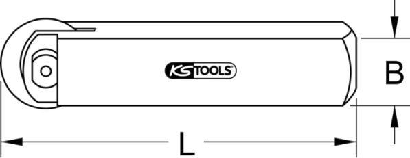 KS Tools 400.1226 - Держак, колінчастий вал autocars.com.ua