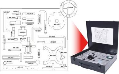 KS Tools 400.1300 - Набір настановних інструментів, фази газорозподілу autocars.com.ua