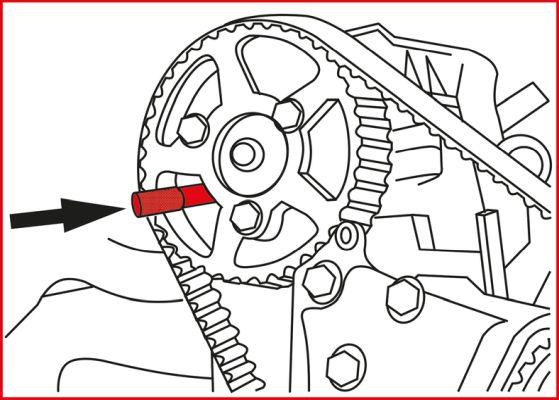 KS Tools 400.1775 - Набір настановних інструментів, фази газорозподілу autocars.com.ua