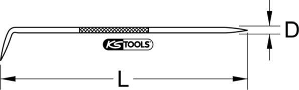 KS Tools 420.1020 - Комплект клипс, кузов avtokuzovplus.com.ua