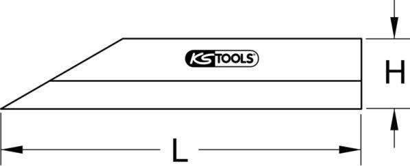 KS Tools 420.1061 - Комплект клипс, кузов avtokuzovplus.com.ua