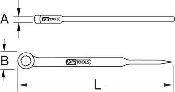 KS Tools BT571016 - Монтажний інструмент, поліклиновий ремінь autocars.com.ua