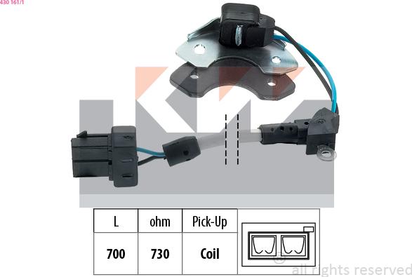KW 430 161/1 - Датчик, імпульс запалювання autocars.com.ua