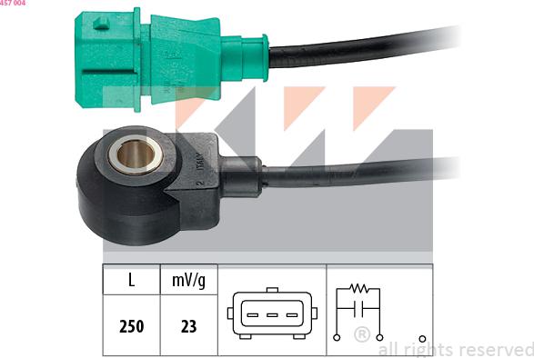 KW 457 004 - Датчик детонации avtokuzovplus.com.ua