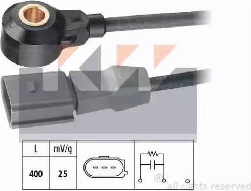 KW 457 177 - Датчик детонації autocars.com.ua