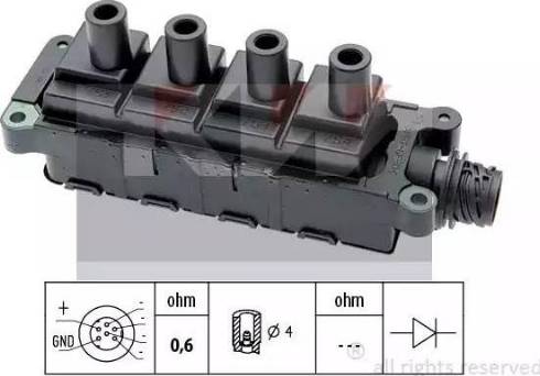 KW 470 307 - Катушка зажигания autodnr.net