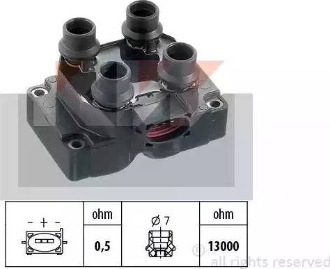 KW 470 363 - Катушка зажигания avtokuzovplus.com.ua