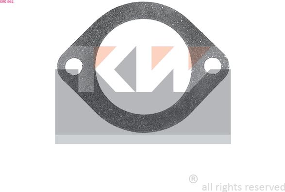 KW 590 562 - Прокладка, термостат autocars.com.ua